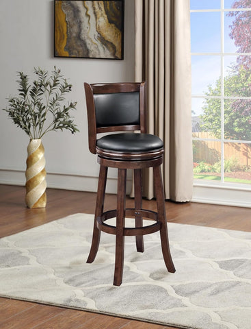 Augusta Extra Tall Bar Stool, Cappuccino