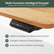 40x24 Inch Electric Height Adjustable Standing Desk