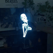 3D Hologram Fan Projector Light