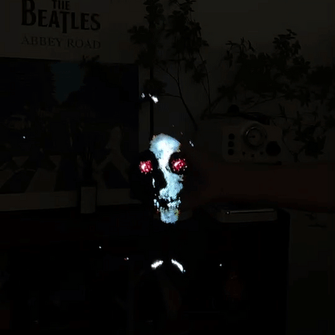 3D Hologram Fan Projector Light