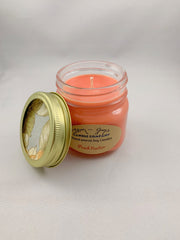 Peach Nectar Soy Candle – Sweet & Fruity Scent | Mam Jam’s
