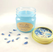 Blue Lagoon Soy Candle – Fresh & Aquatic Scent | Mam Jam’s