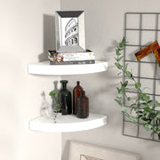 vidaXL Wall Corner Shelf Floating Corner Shelf Wall Mounted Display Shelf