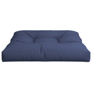 vidaXL Pallet Cushion Navy Blue 31.5"x31.5"x4.7" Fabric