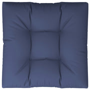 vidaXL Pallet Cushion Navy Blue 31.5"x31.5"x4.7" Fabric