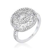 .5 Ct Interlocking Circles Ring with CZ