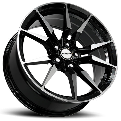 Blade Gloss Black Machined