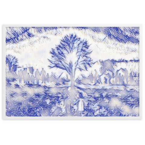 YOU WILL GIVE ME THIS DREAM AS A GIFT ? SUPERIOR Framed Poster