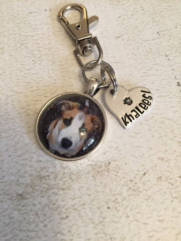 Pet jewelry - Dog necklace - Photo pendant