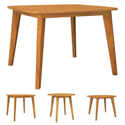 vidaXL Patio Table Outdoor Dining Table for Backyard Lawn Solid Wood Acacia